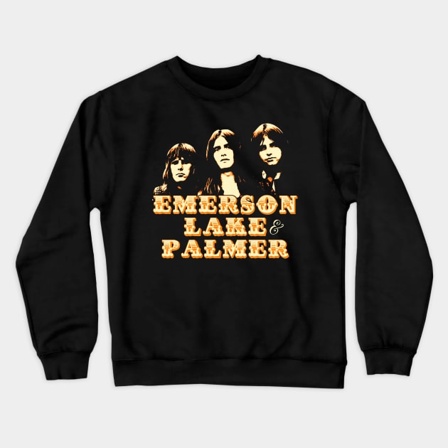 Emerson Lake and Palmer Once More Crewneck Sweatshirt by MichaelaGrove